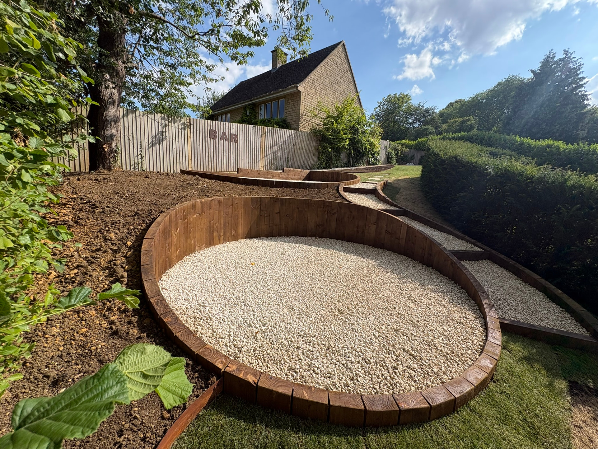 Cotswolds Circular Sleeper Seating Area